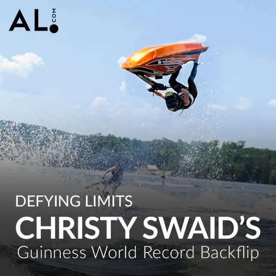 christy swaid's guinness world record backflip